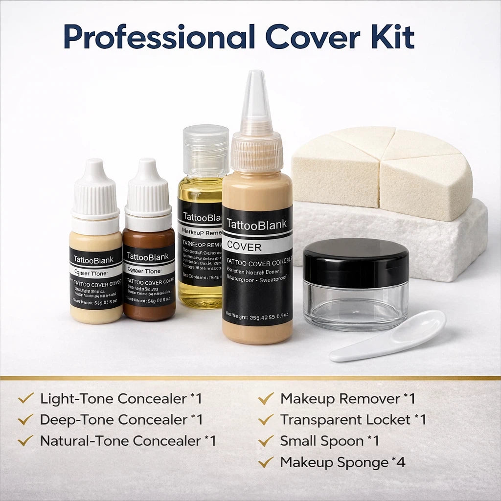ELIXVANZA Body Coverage Perfector - Tattoo Cover Up Makeup, Body Foundation, Waterproof No Transfer Leg & Body Makeup